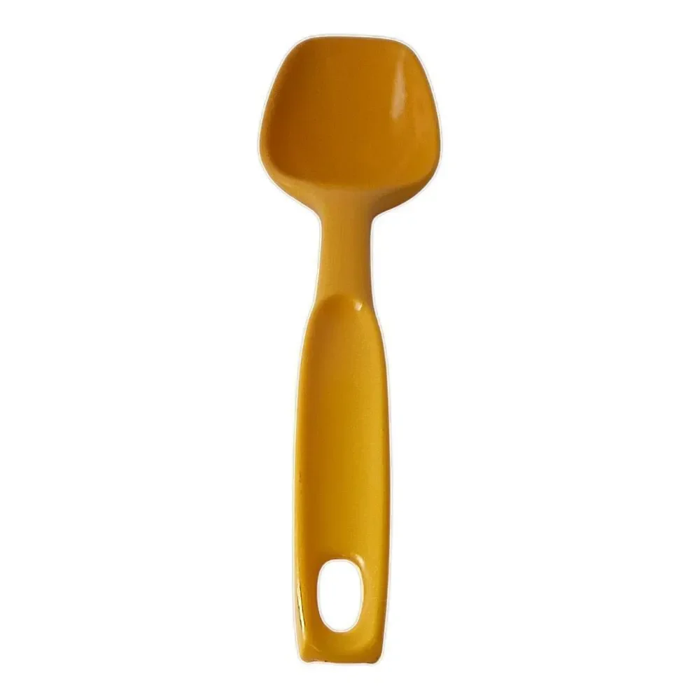 Vintage Foley Spoon‎ Nylon Cooking Serving Utensil Bright Golden Yellow Retro